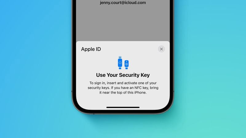 南朗镇苹果手机维修分享iOS 16.3 新增的 Apple ID 的安全密钥有什么功能 