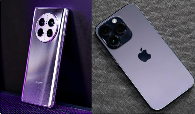南朗镇苹果14维修分享华为Mate50与iPhone14哪个好？ 