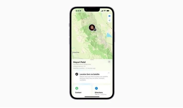 南朗镇苹果14维修分享iPhone14系列中 FindMy功能通过卫星分享位置方法教程 
