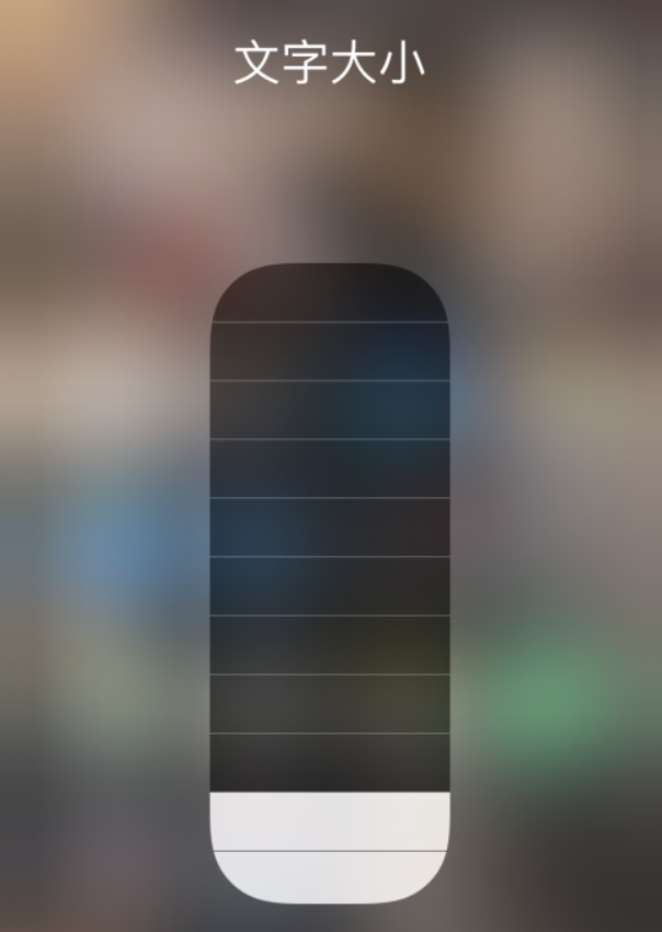 南朗镇苹果手机维修分享小技巧：在 iPhone 控制中心快速调节字体大小 